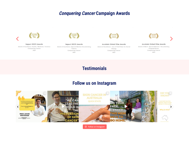 Conquering cancer
